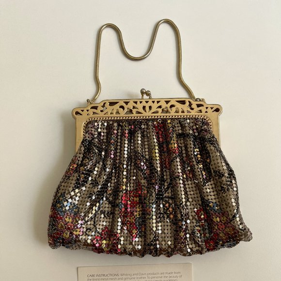 Vintage Whiting & Davis Evening Bag, Collectible - Picture 1 of 4